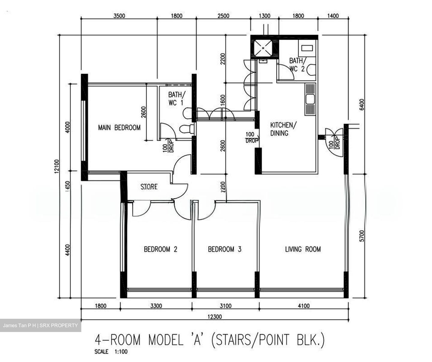 Blk 642 Rowell Road (Central Area), HDB 4 Rooms #526890081
